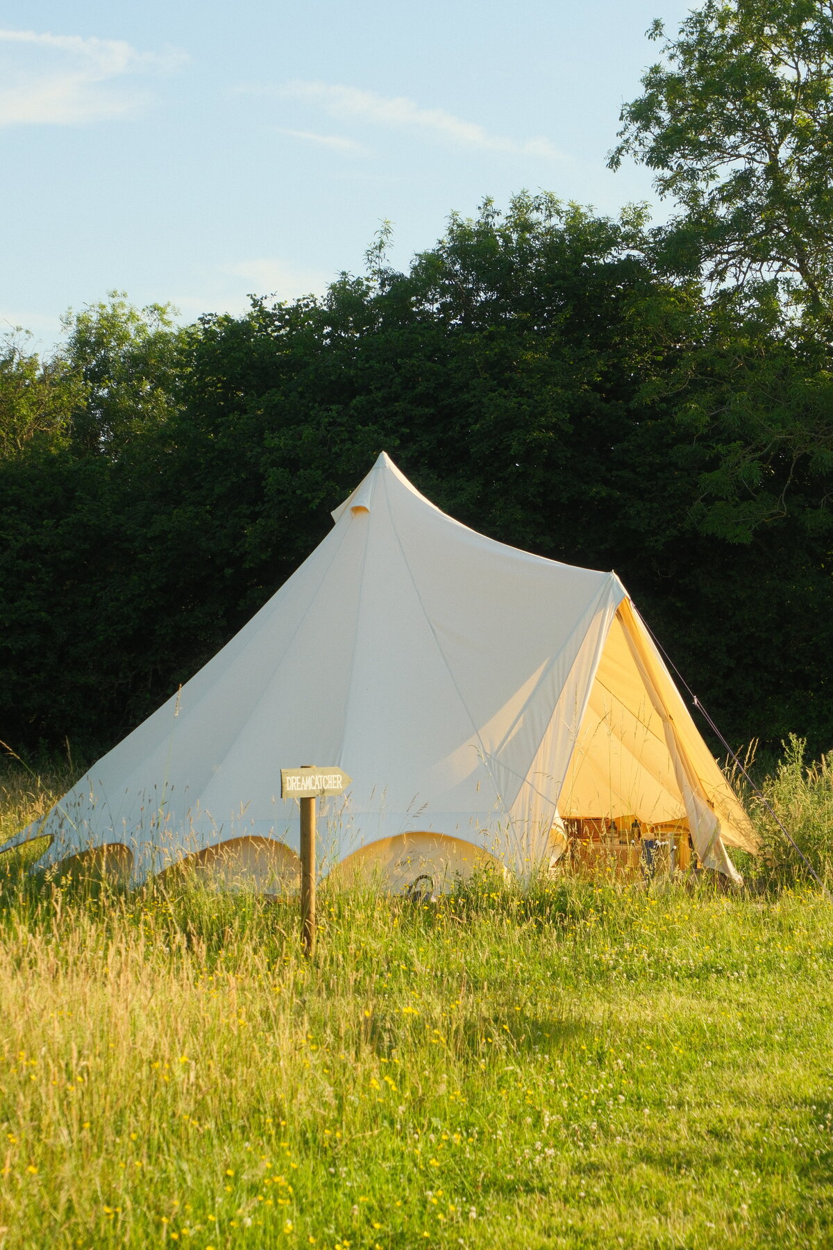 Dreamcatcher bell tent